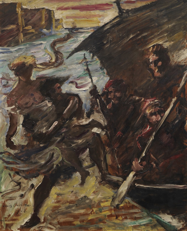 Frauenraub by Lovis Corinth