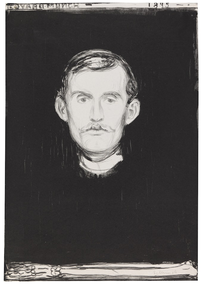 Selbstporträt by Edvard Munch