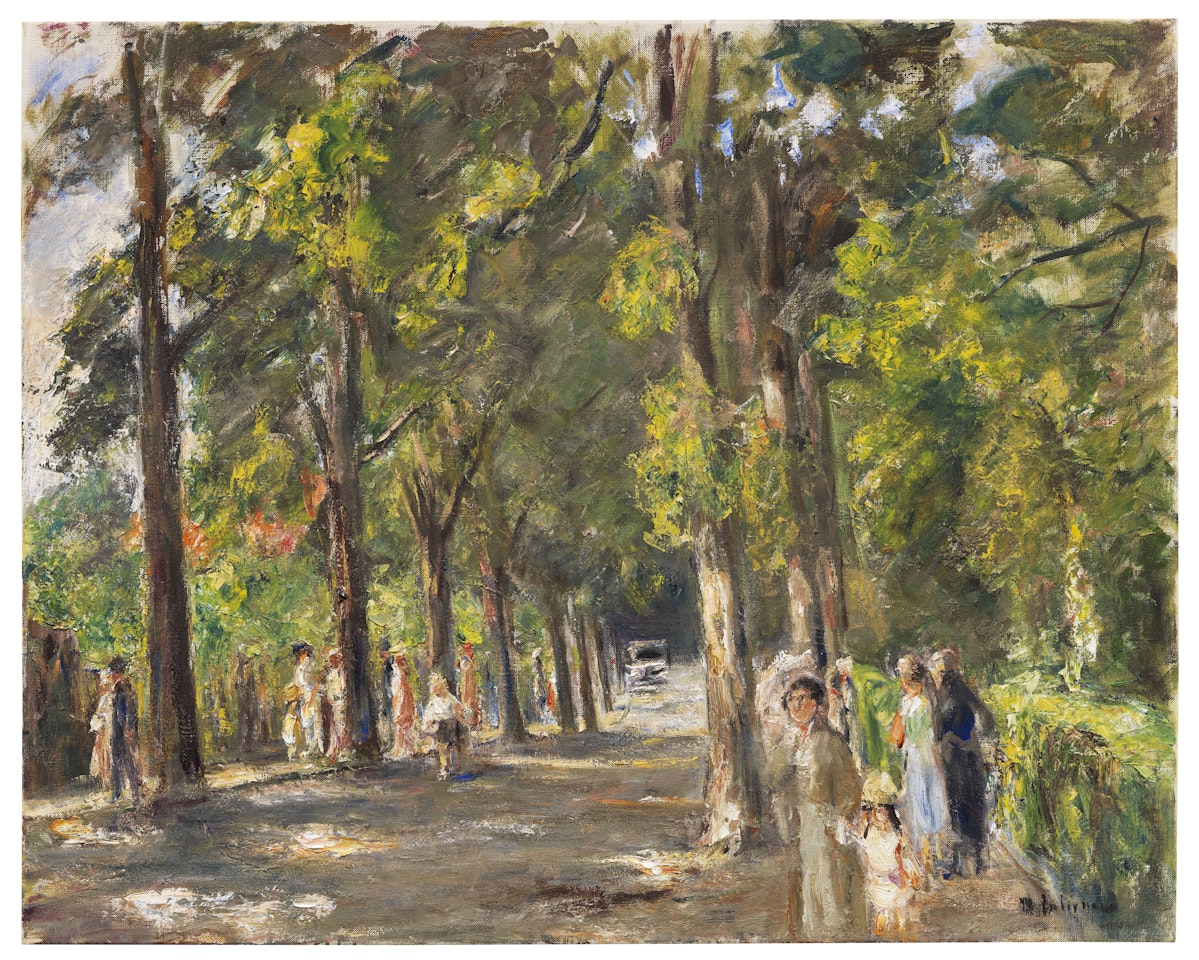 Große Seestraße in Wannsee by Max Liebermann