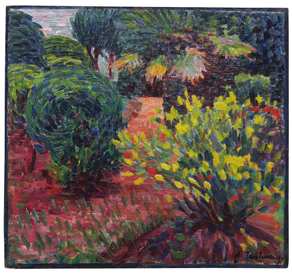 Garten in Carantec by Alexej von Jawlensky