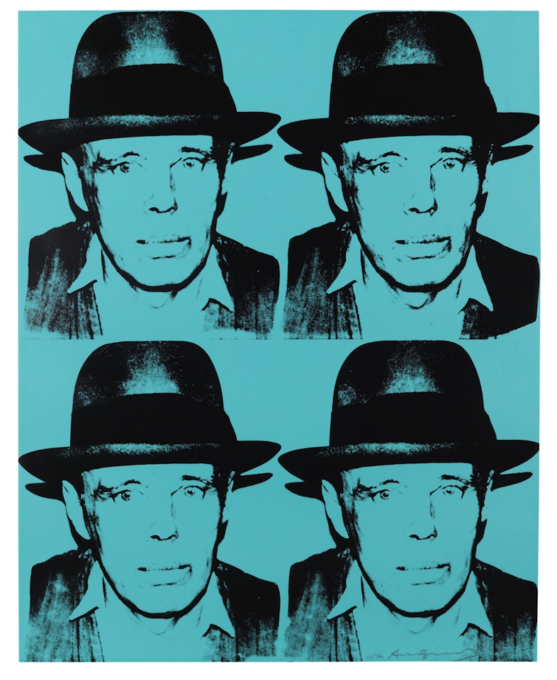 Joseph Beuys by Andy Warhol