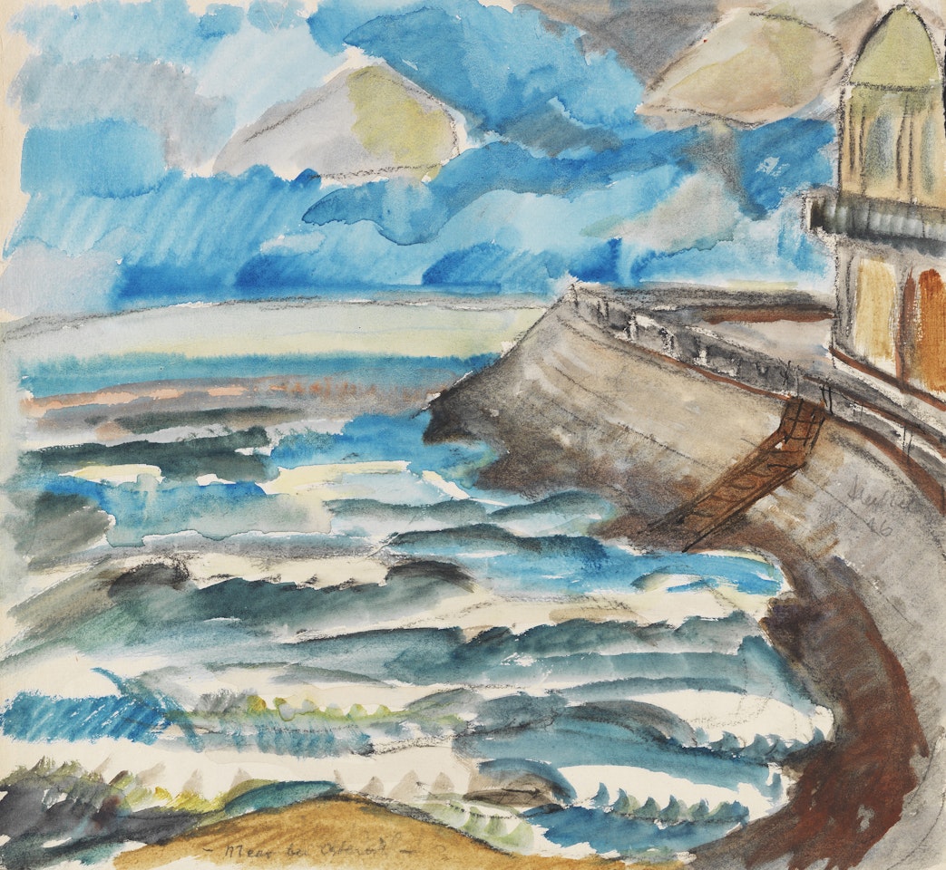 Meer bei Ostende by Erich Heckel