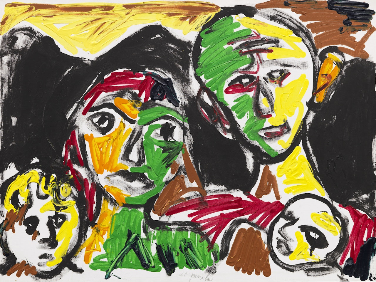 Ohne Titel by A.R. Penck