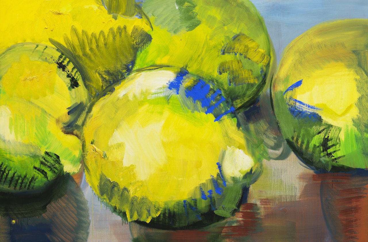 Zitronen by Rainer Fetting