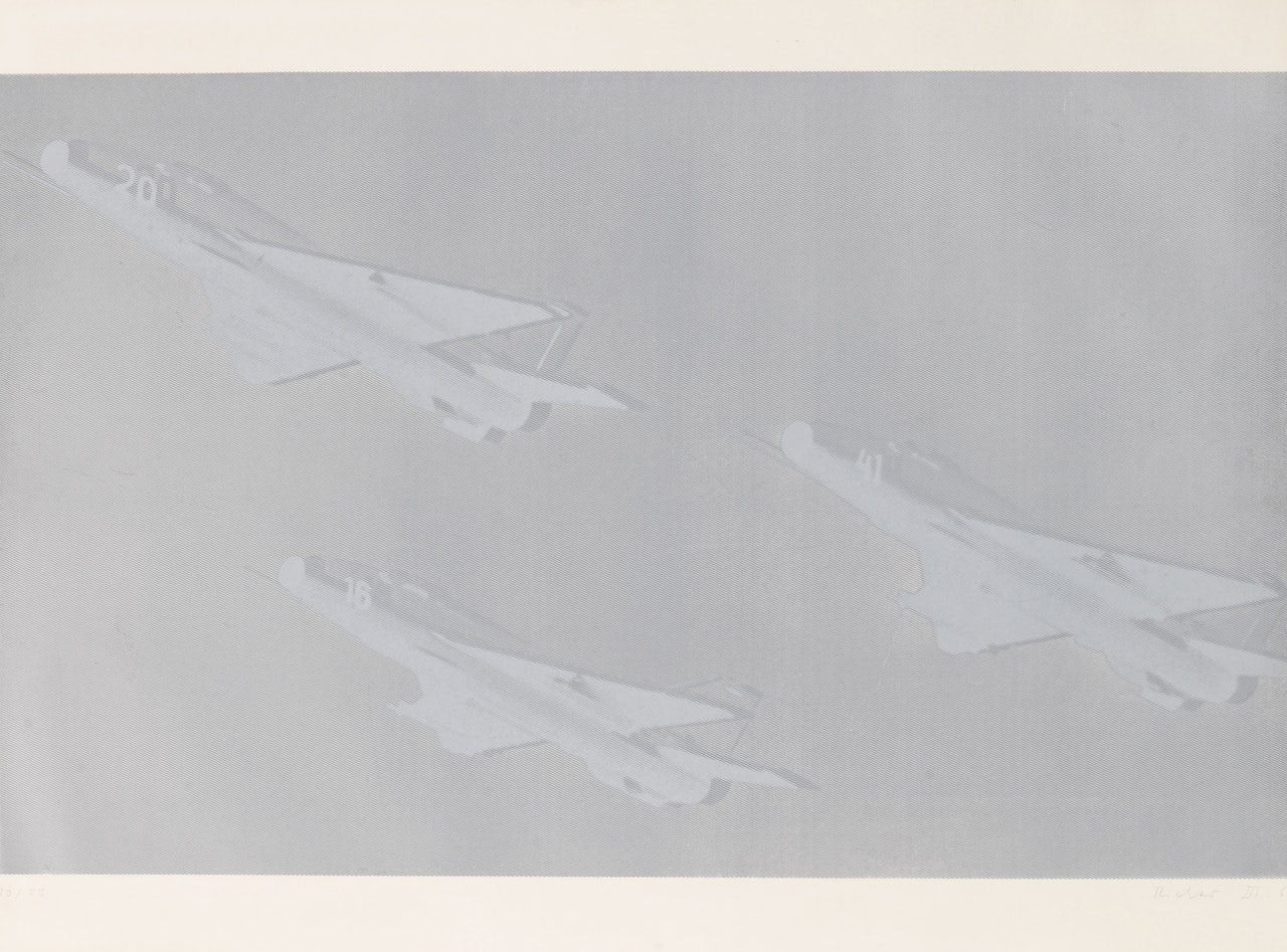 Flugzeug I by Gerhard Richter