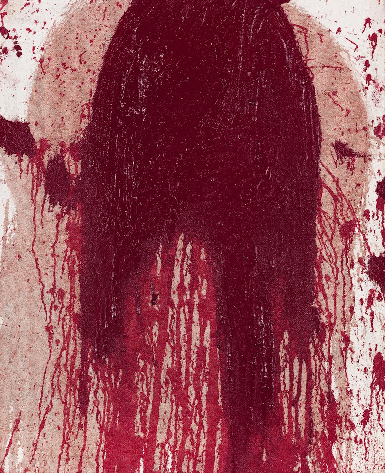 Schüttbild by Hermann Nitsch
