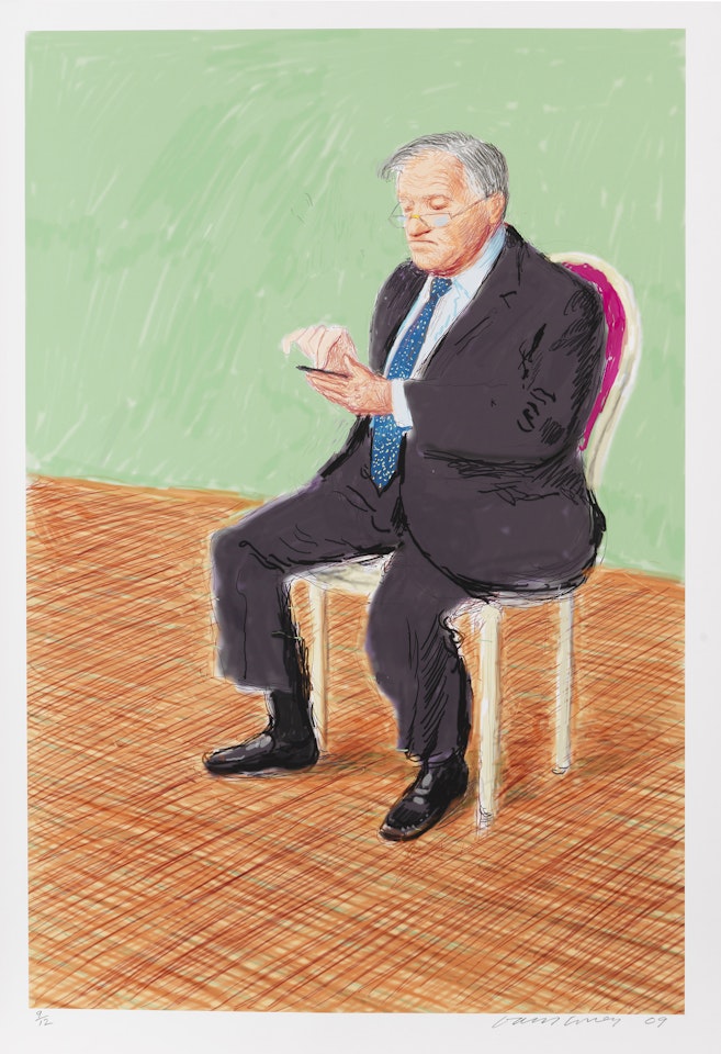 Paul Hockney 2 by David Hockney