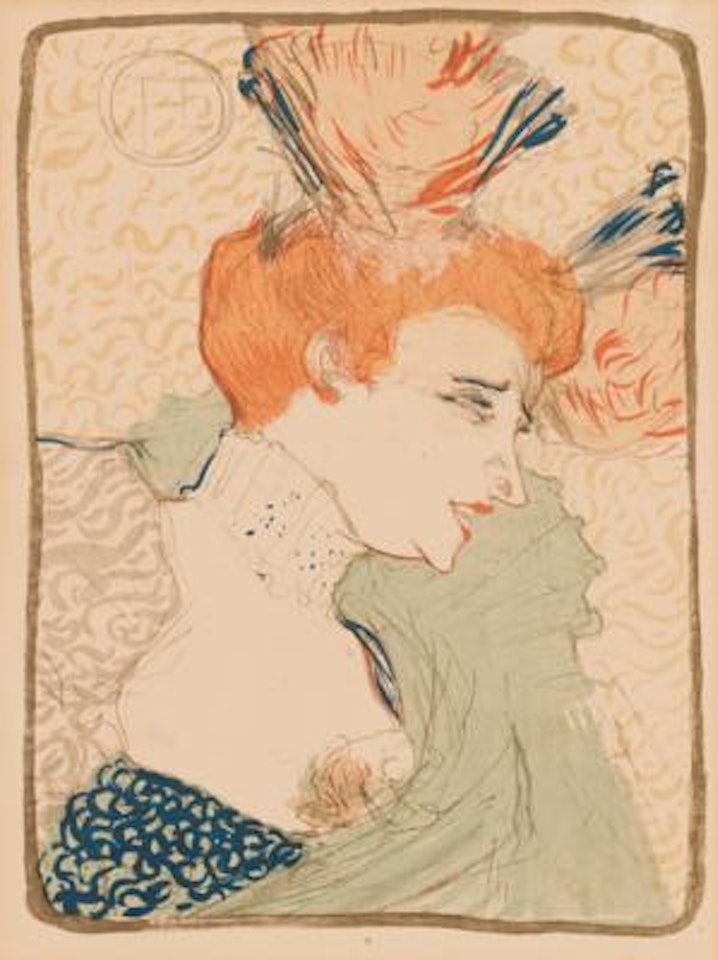 "Mademoiselle Marcelle Lender by Henri de Toulouse-Lautrec