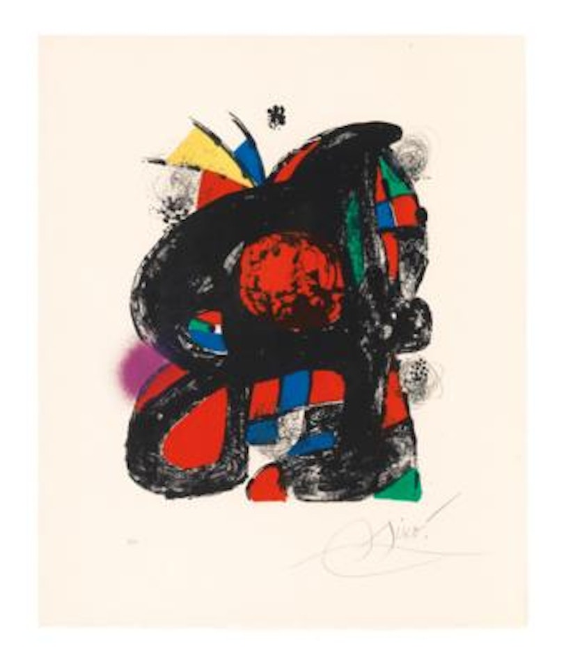 from: "Joan Miró Lithographe IV" by Joan Miró