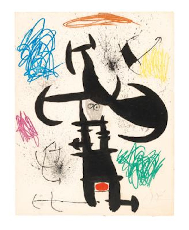 "Le souffre-douleur" by Joan Miró