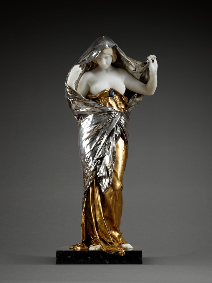 La Nature se dévoilant devant la Science (Nature unveiling itself before science) by Louis-Ernest Barrias