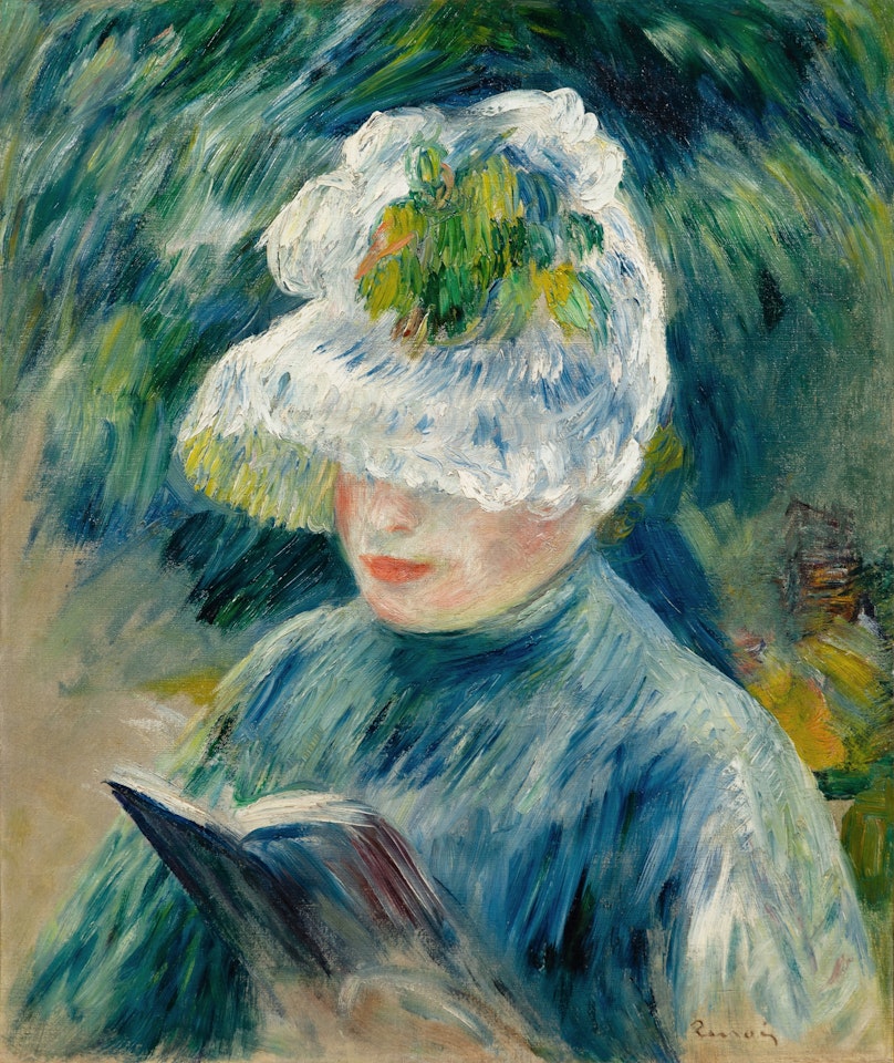 La Lecture by Pierre-Auguste Renoir