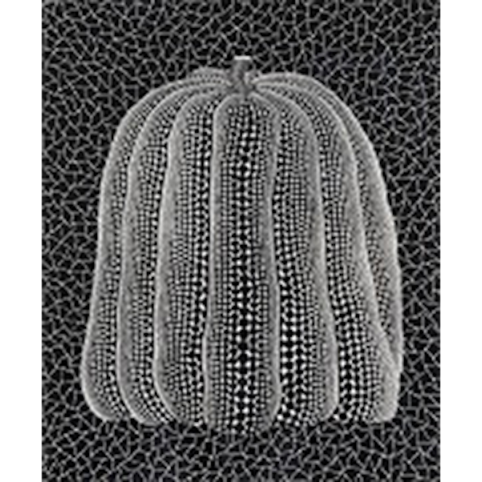 Pumpkin (White T) (Kusama 149) by Yayoi Kusama
