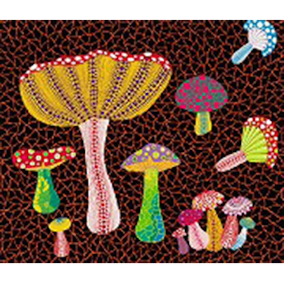 Toadstools (Kusama 138) by Yayoi Kusama