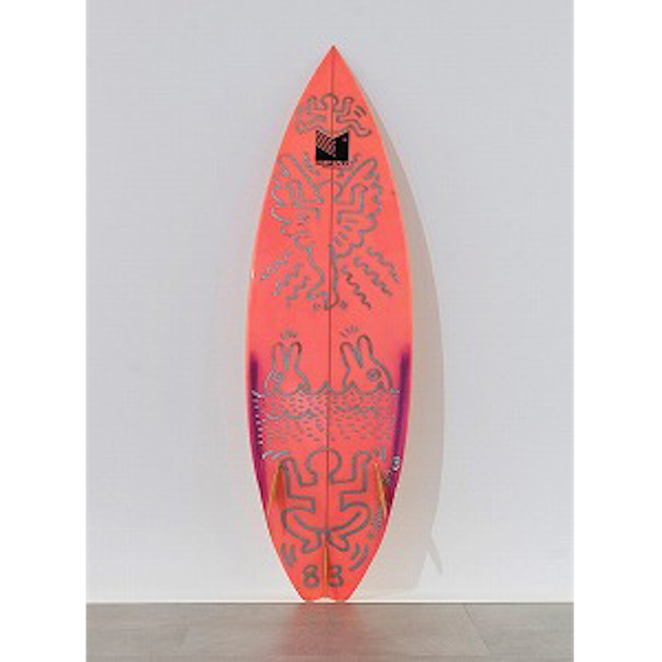 Untitled (Surfboard) by Keith Haring