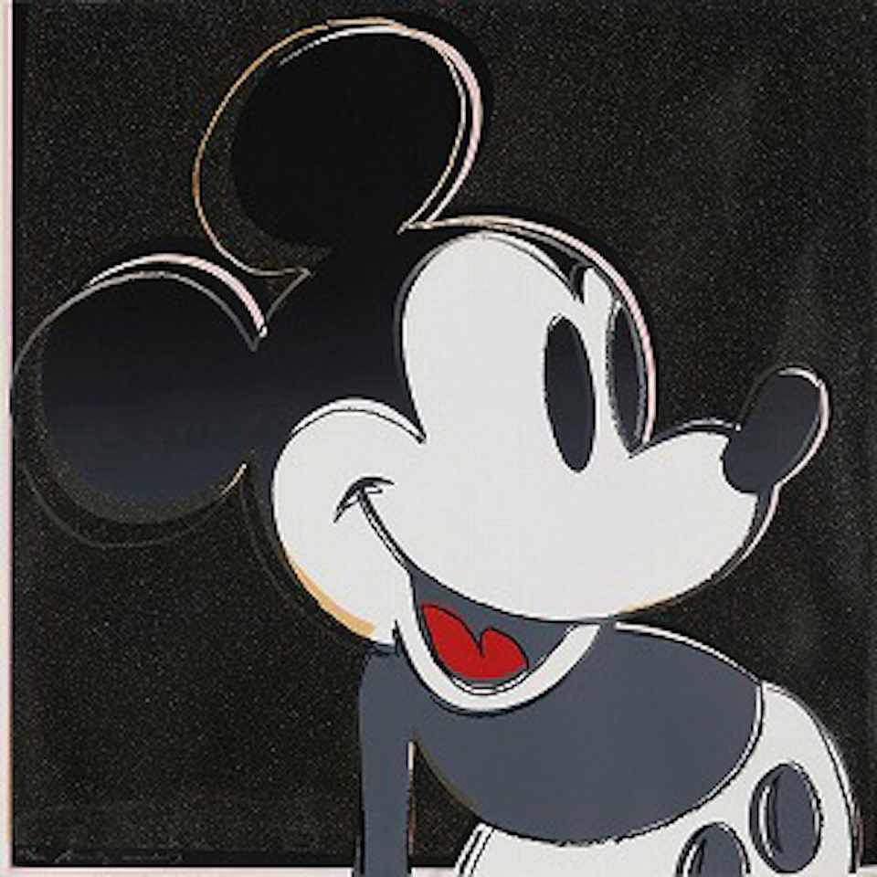 Mickey Mouse, from Myths (F. & S. Ⅱ.265） by Andy Warhol