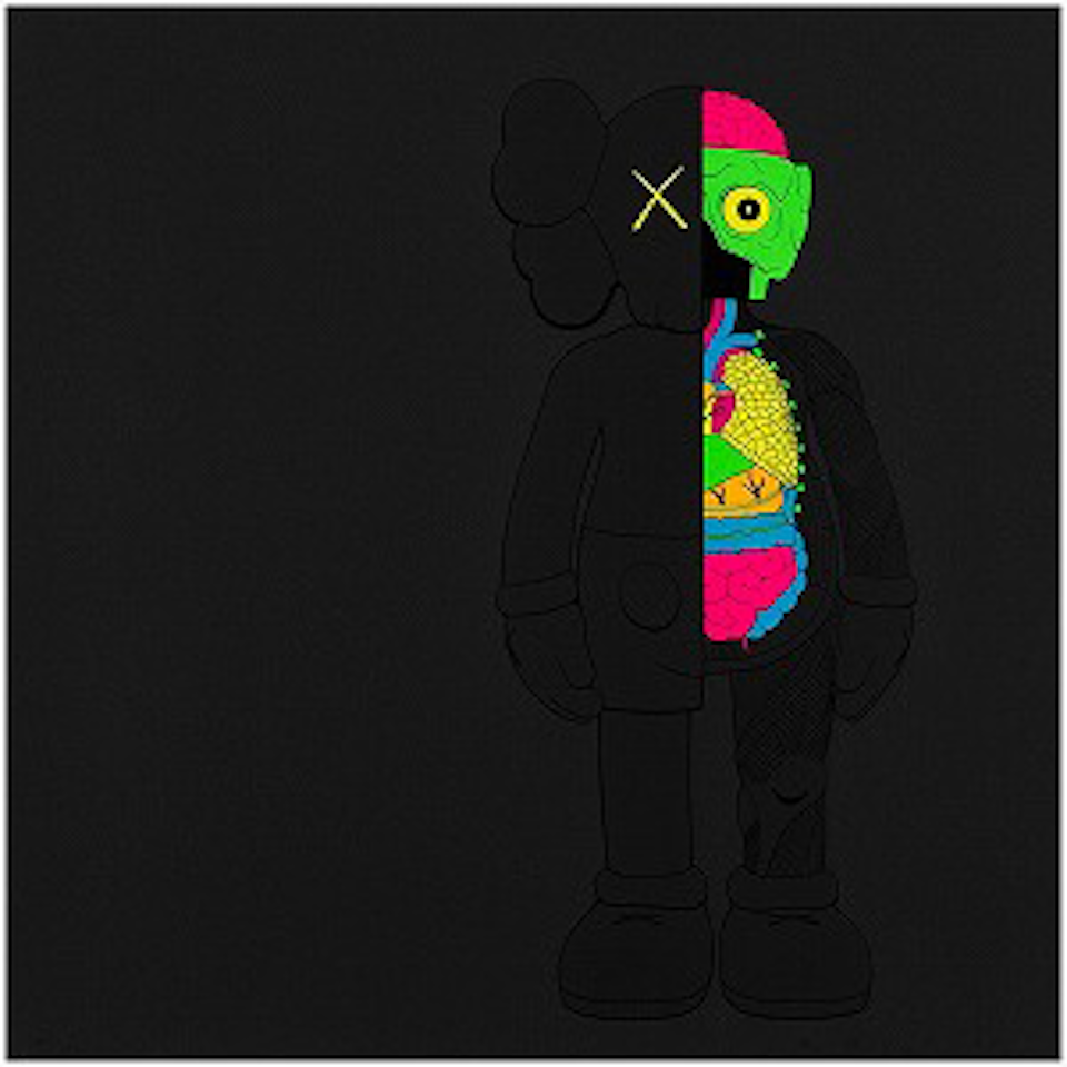 Dissected companion by Kaws