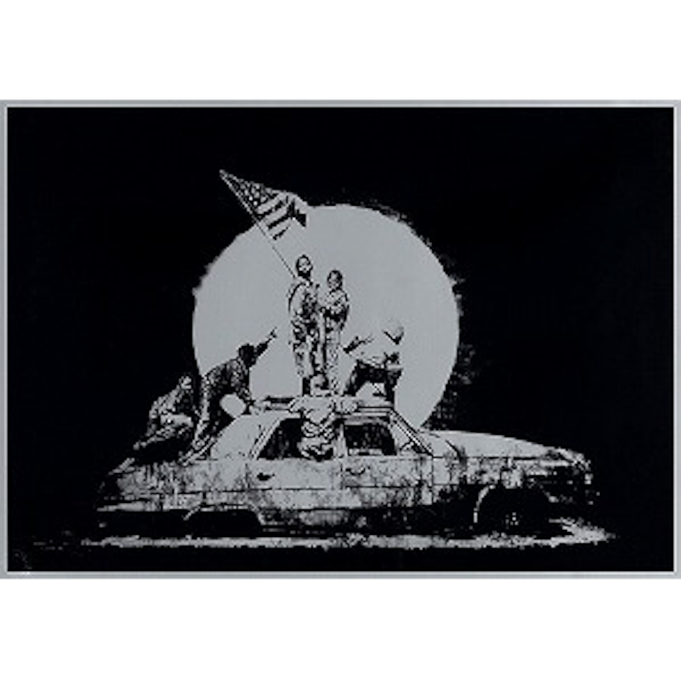 Flag by Banksy