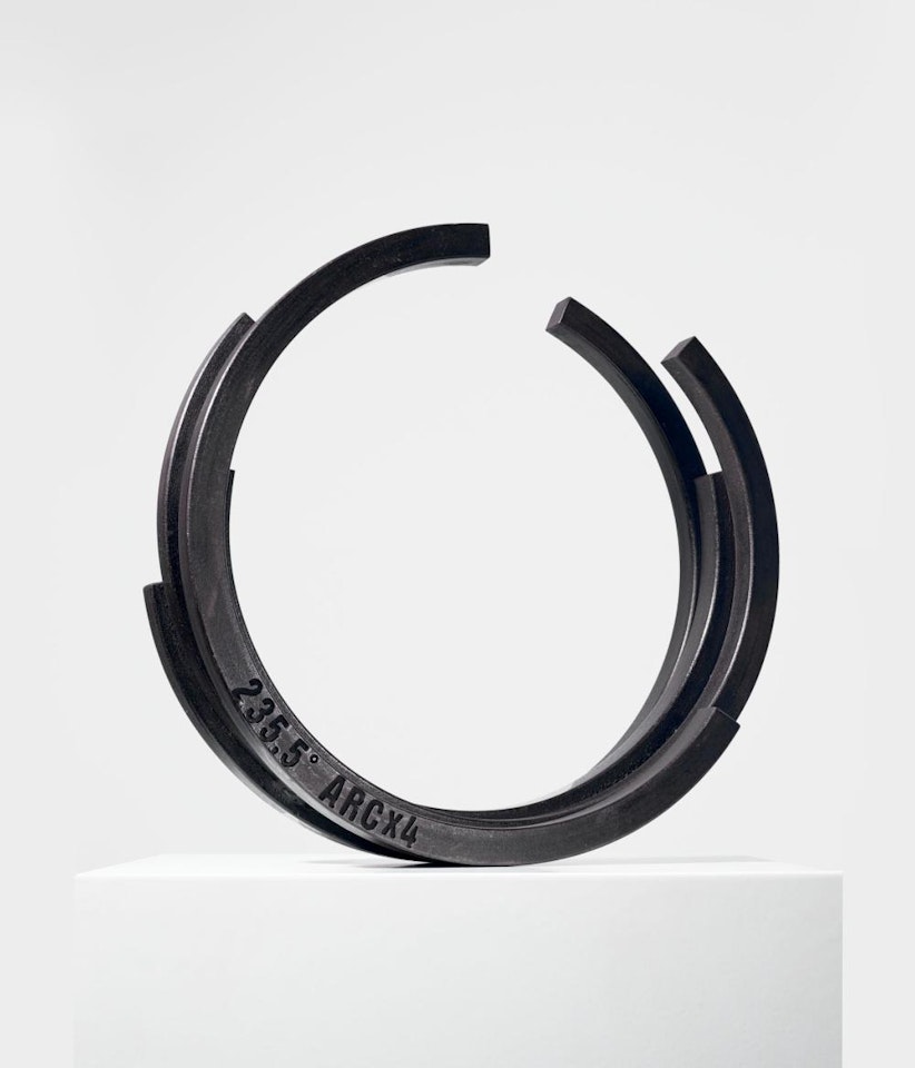 235.5° ARC x 4 by Bernar Venet