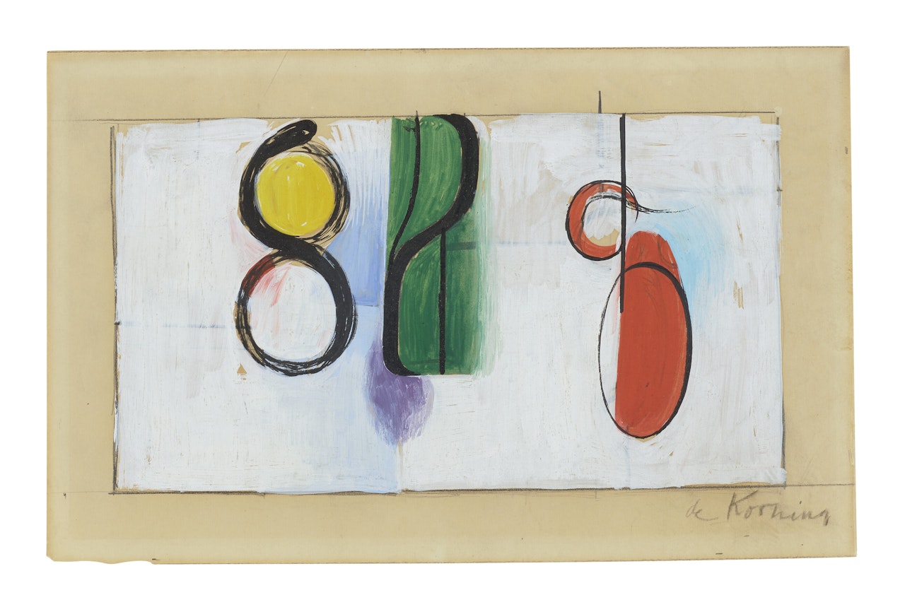 Composition by Willem de Kooning
