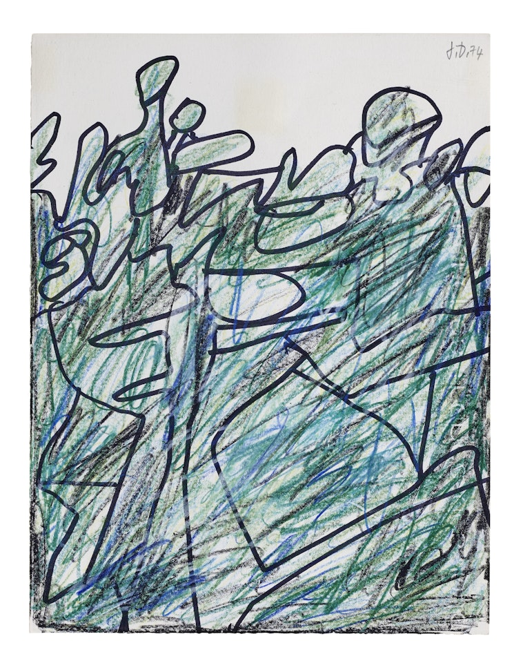 Campagne Verdoyante by Jean Dubuffet