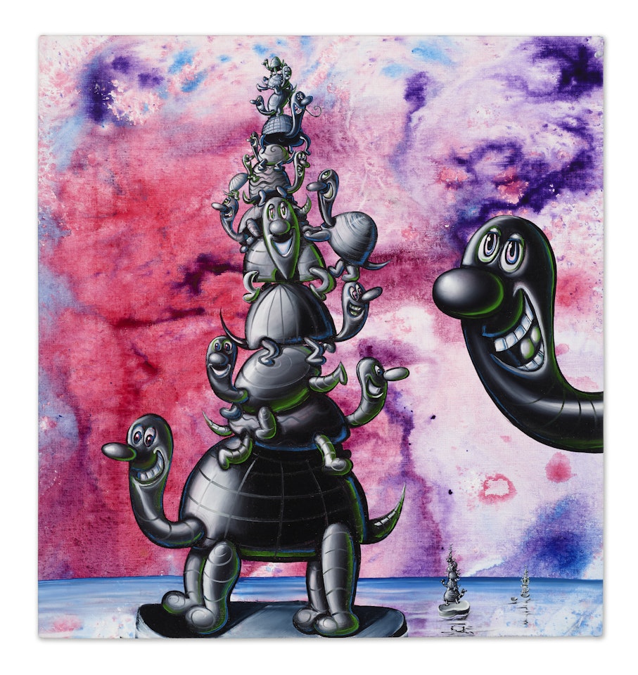 TURTLETOWERPOWER by Kenny Scharf