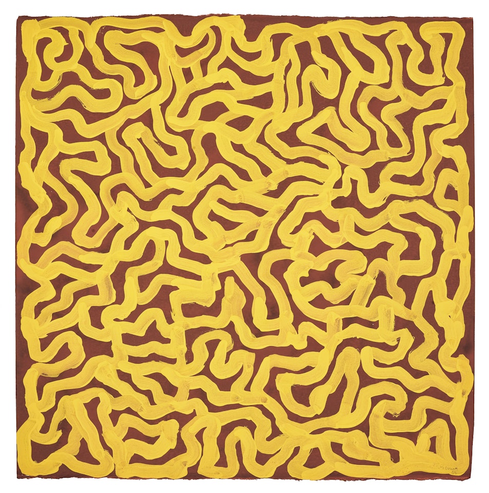 Irregular Grid by Sol LeWitt