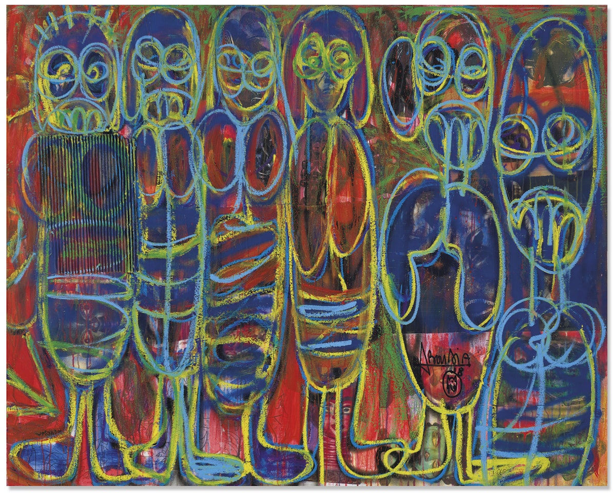 Untitled by Aboudia Abdoulaye Diarrassouba