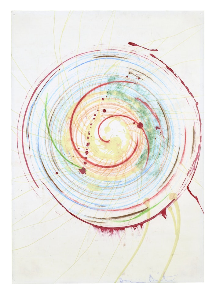 Untitled (Spin Painting) by Damien Hirst