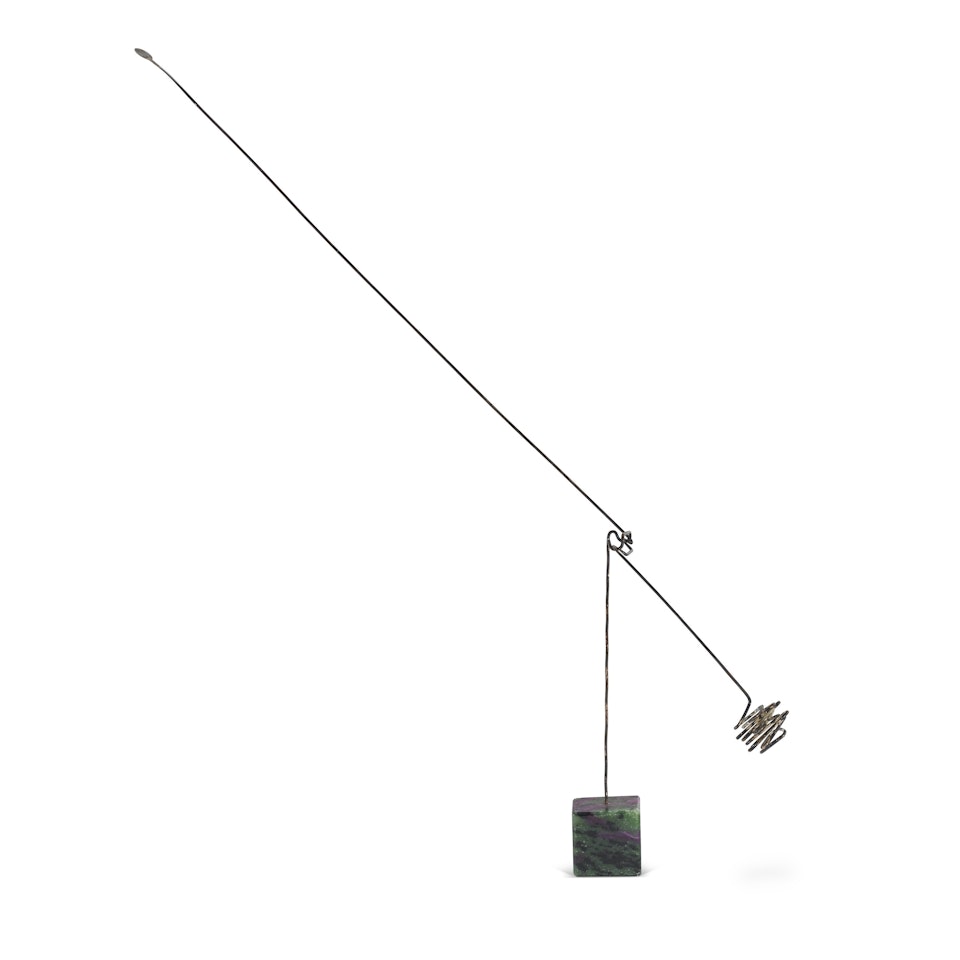 One Line Up by George Rickey