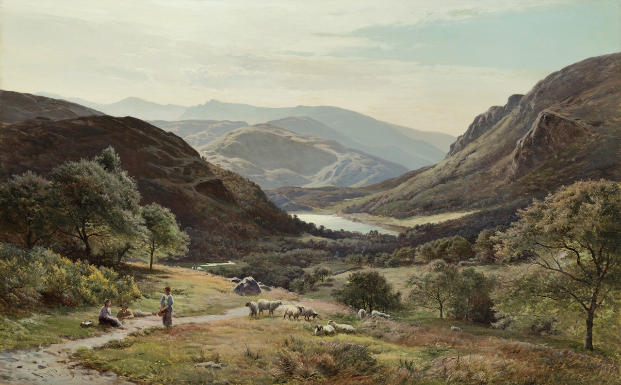 Rydal Water by Sidney Richard Percy