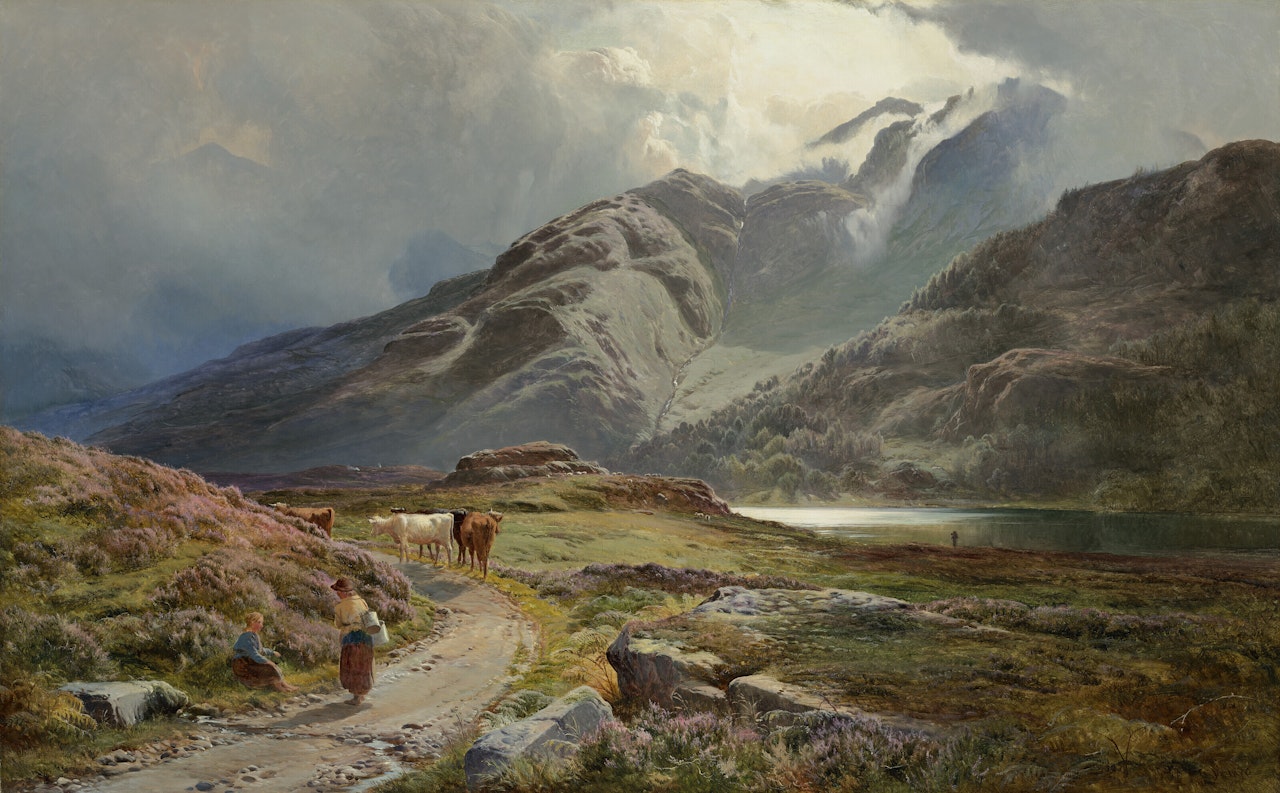 Blae Tarn by Sidney Richard Percy
