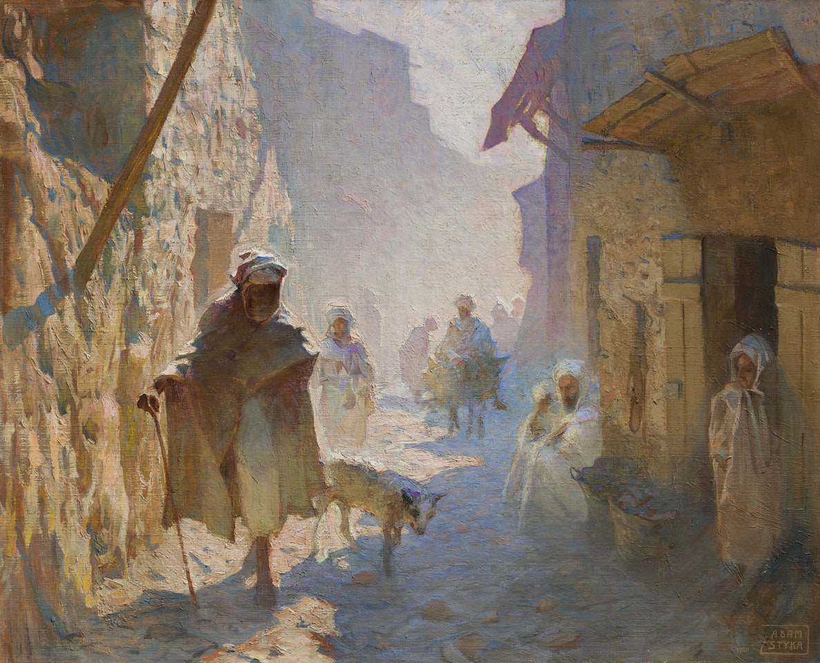 Sous les remparts de Marrakech by Adam Styka
