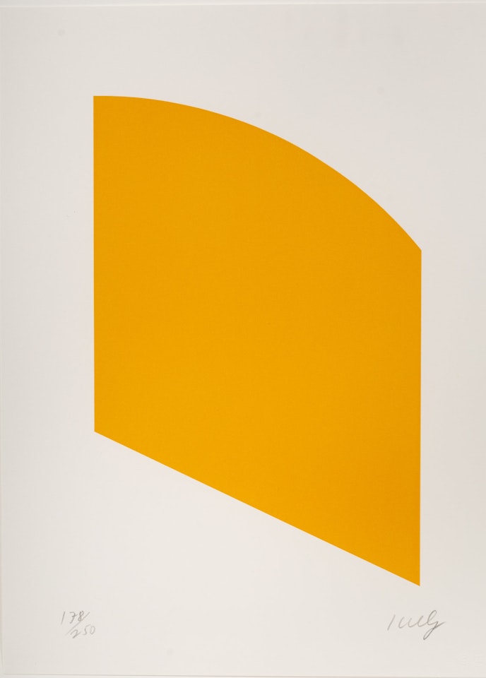 Yellow by Ellsworth Kelly
