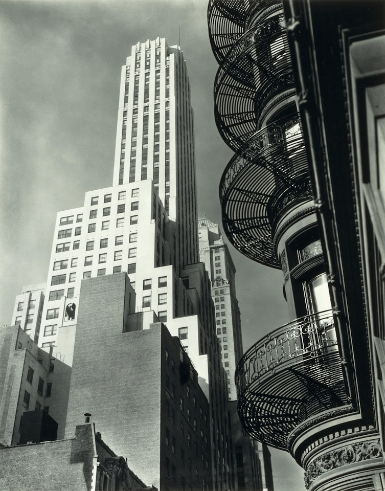 Murray Hill Hotel, Spiral by Berenice Abbott