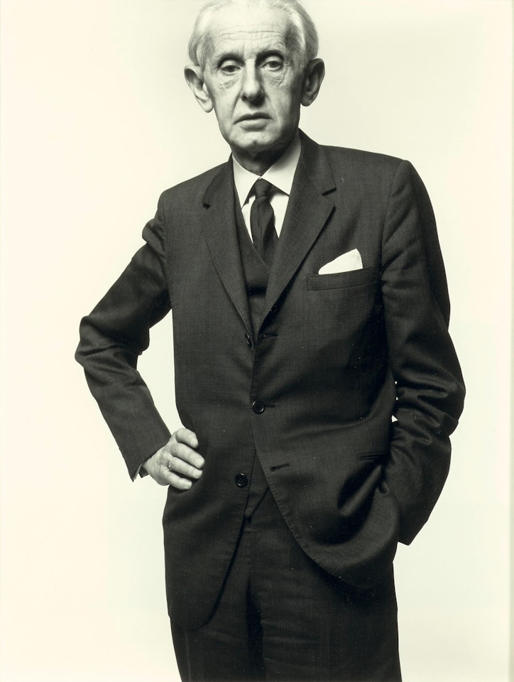 Dr. Lothar Kalinowsky, Psychiatrist, New York City, 3-5-70 by Richard Avedon