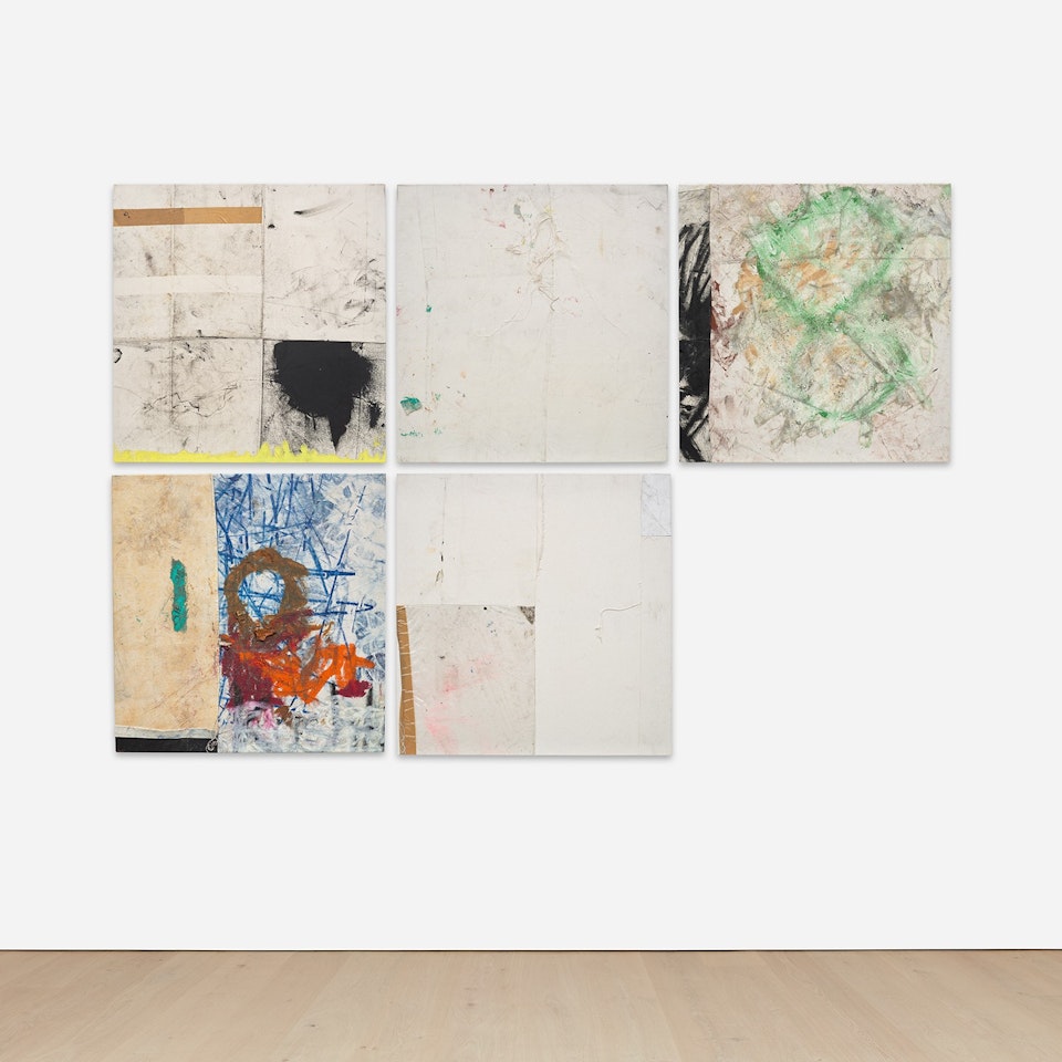 Movement and rhythm between one place and another #8 by Oscar Murillo