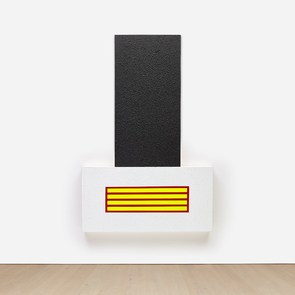 Cell Over Horizontal Prison by Peter Halley