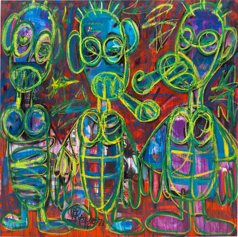 Untitled by Aboudia Abdoulaye Diarrassouba