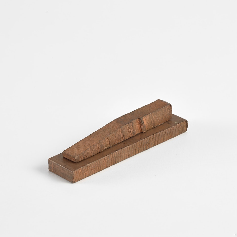 2-Part Copper Mongo by Carl Andre