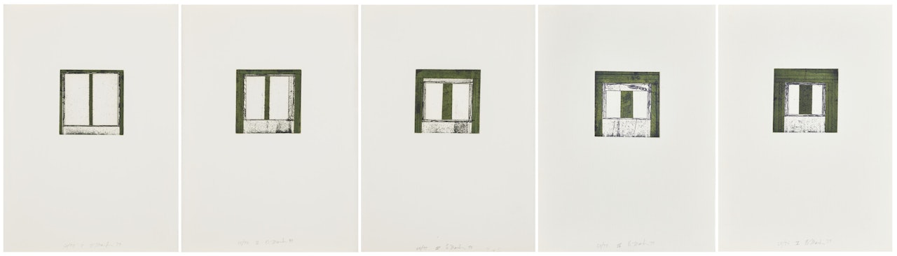 Focus I-V by Brice Marden