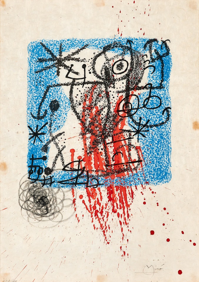 Untitled, from Les Essencies de la terra by Joan Miró