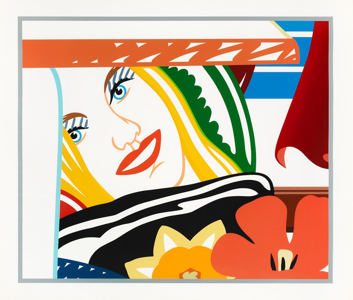 Bedroom Face #41 by Tom Wesselmann