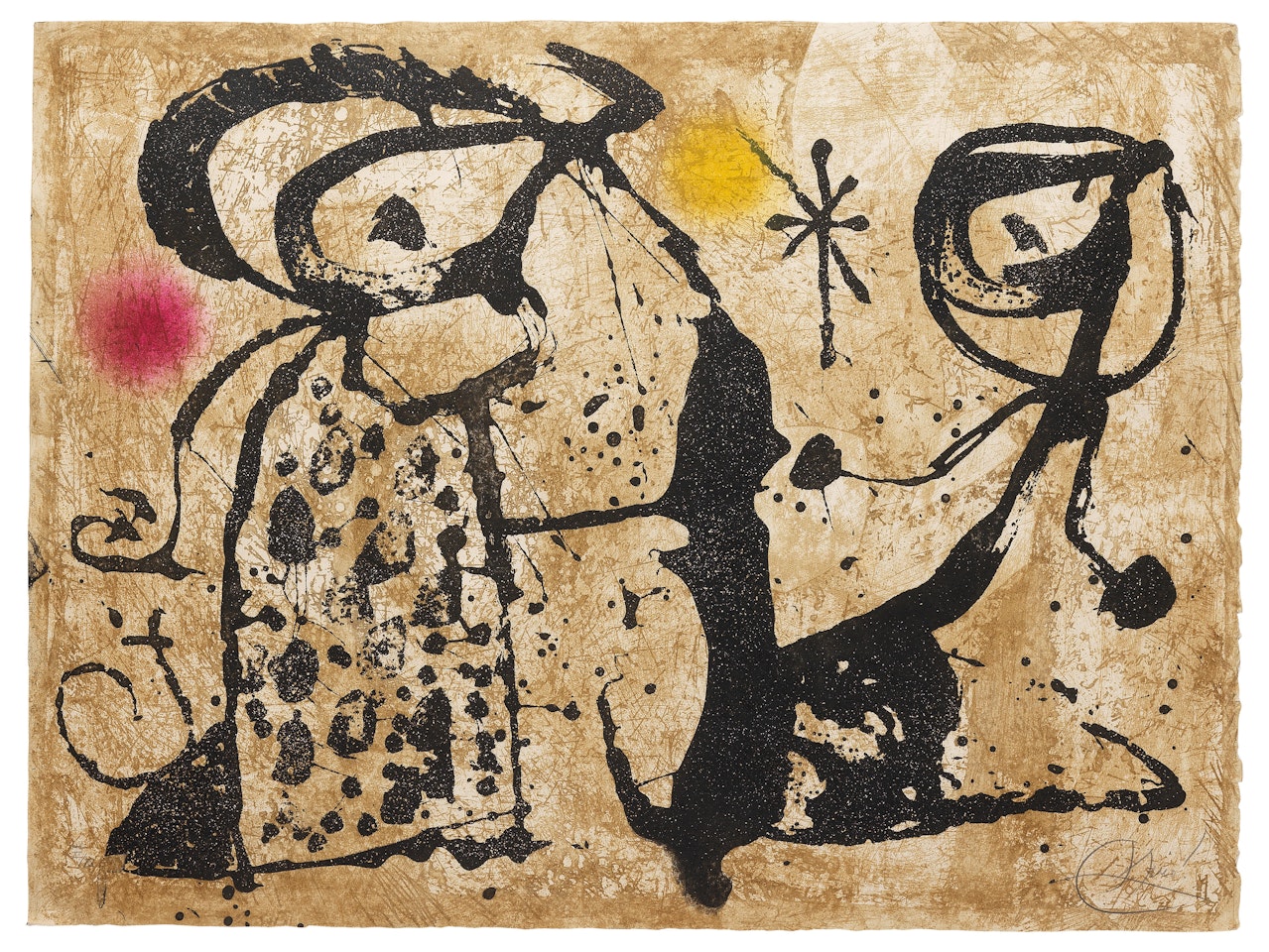 Gaudi XIX by Joan Miró