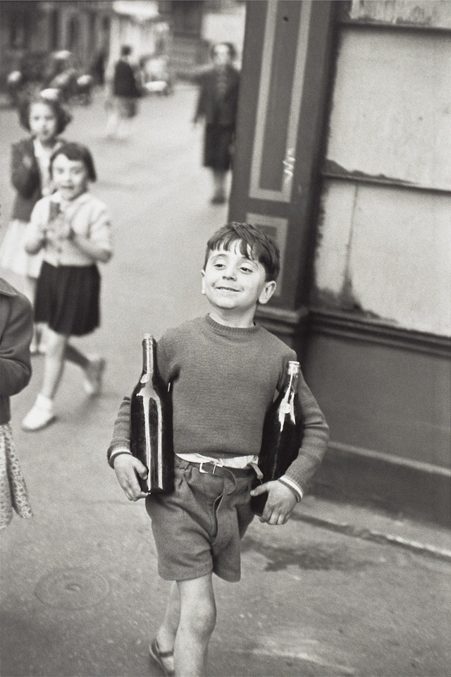 Rue Mouffetard, Paris by Henri Cartier-Bresson