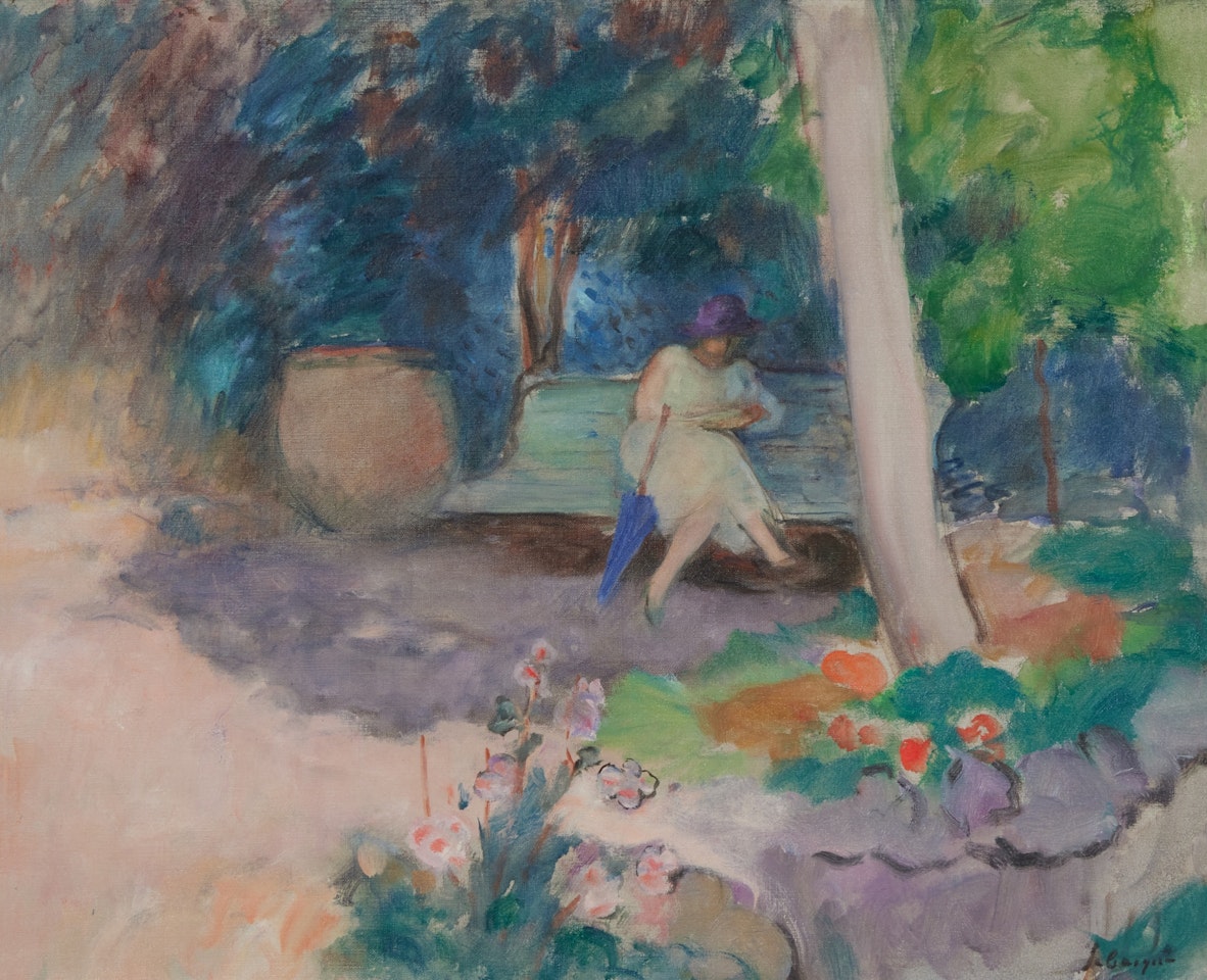 Au Jardin by Henri Lebasque