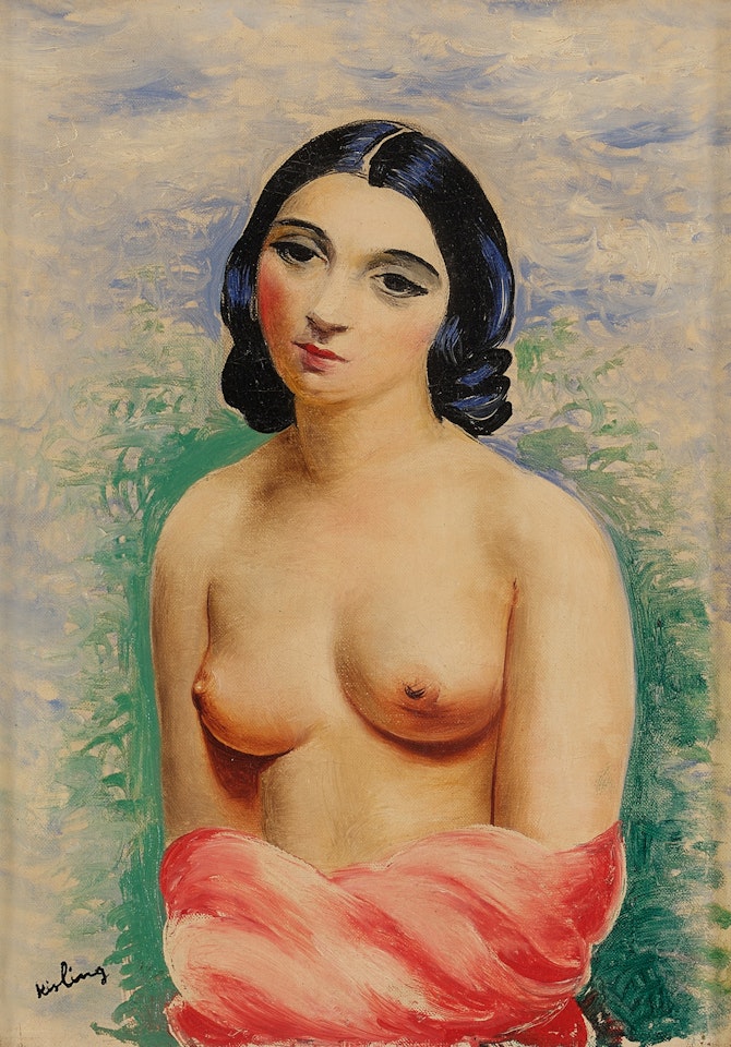 Petit buste nu by Moïse Kisling