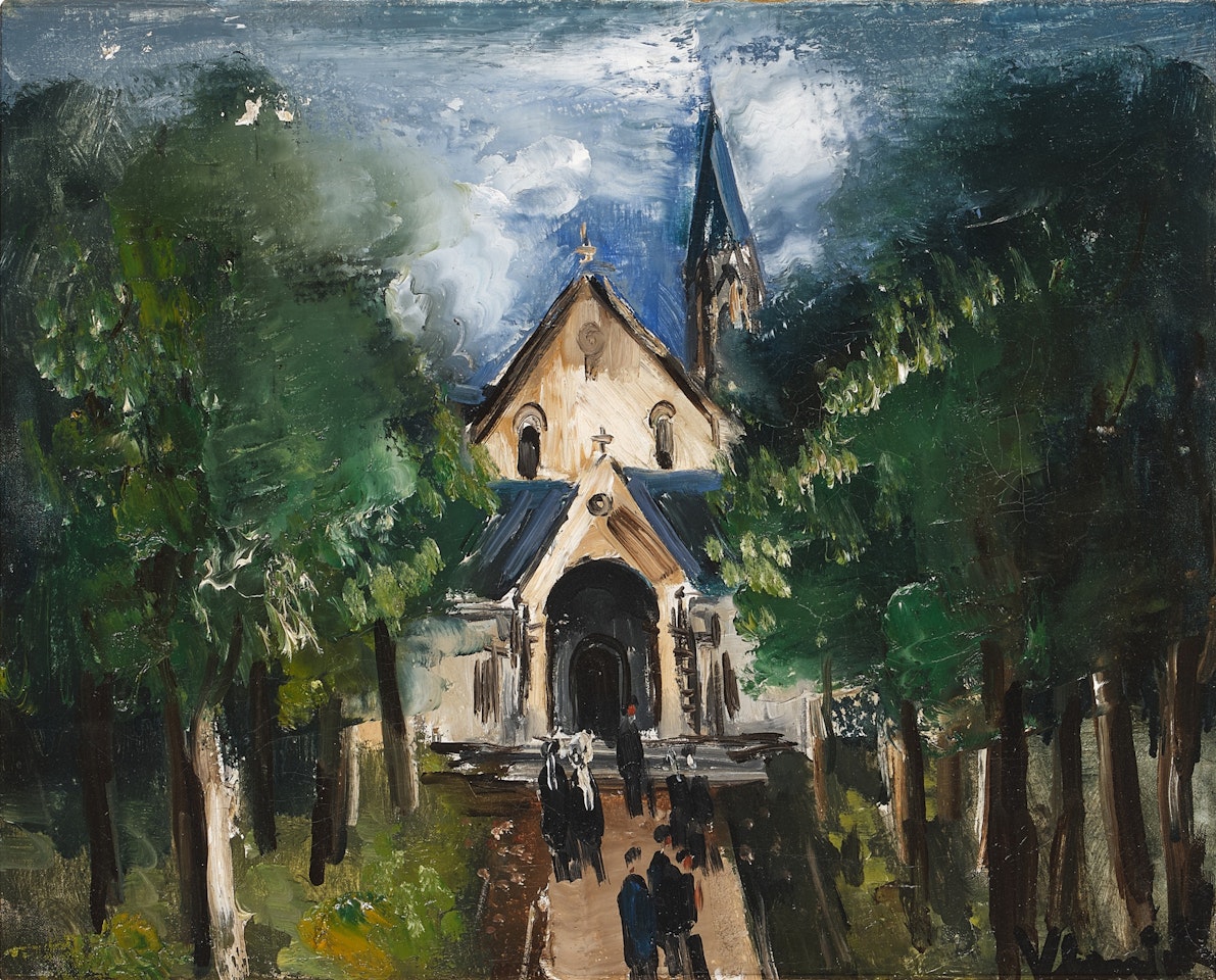 Église de village by Maurice de Vlaminck