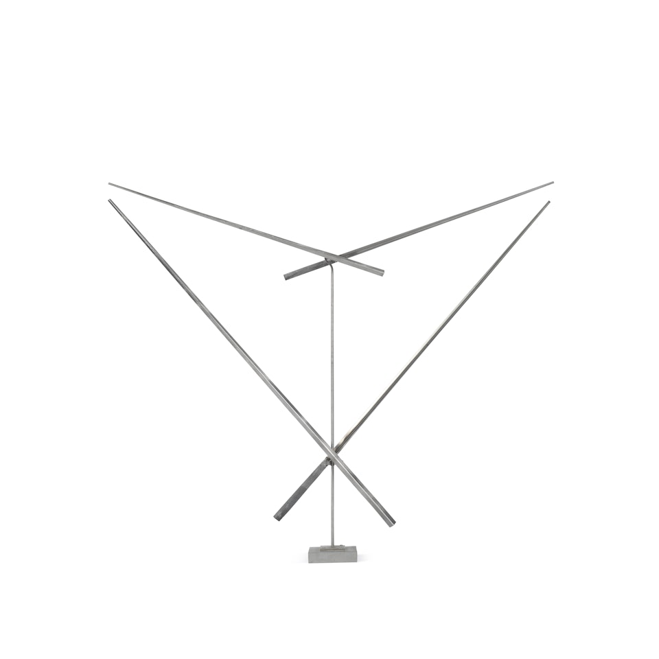 Theme on Two Triangles by George Rickey