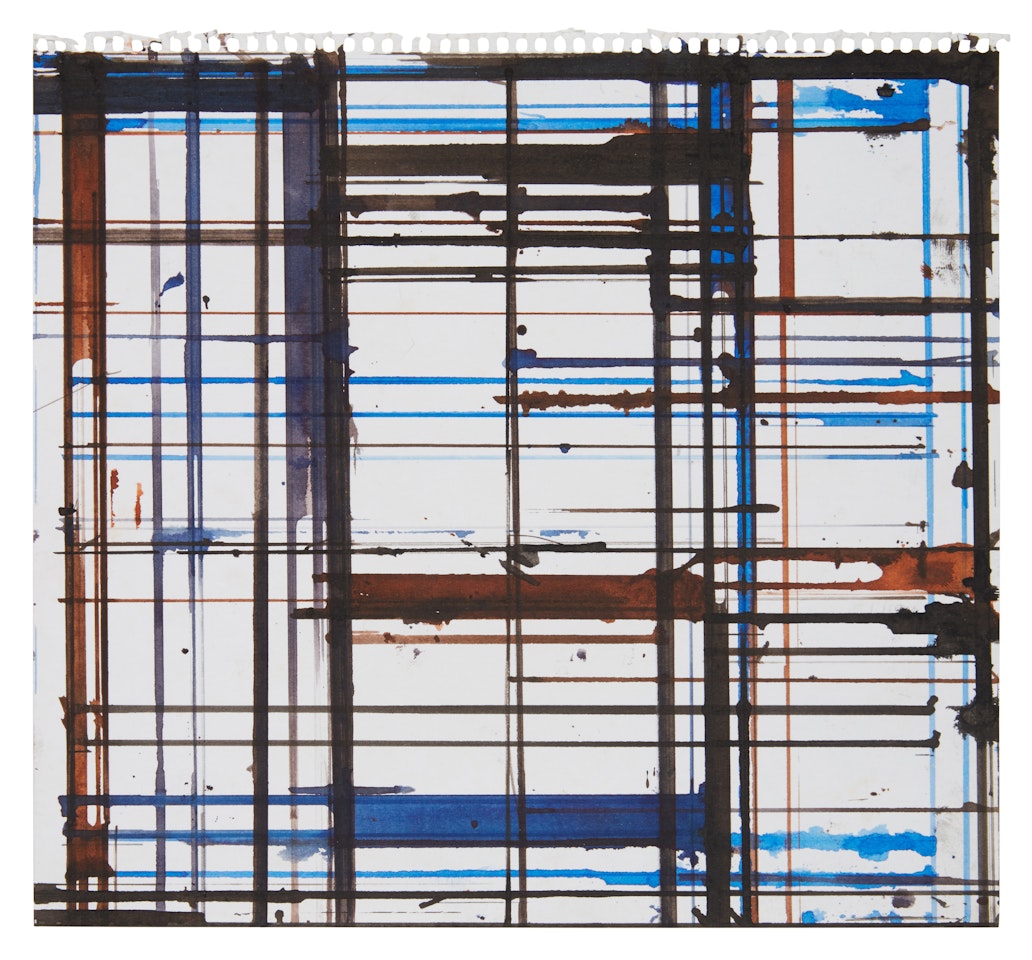 Basel Minster Study VI by Brice Marden